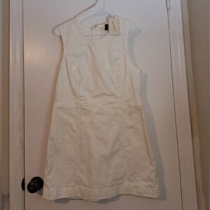 Universal Thread Cream Sleeveless Mini Dress
